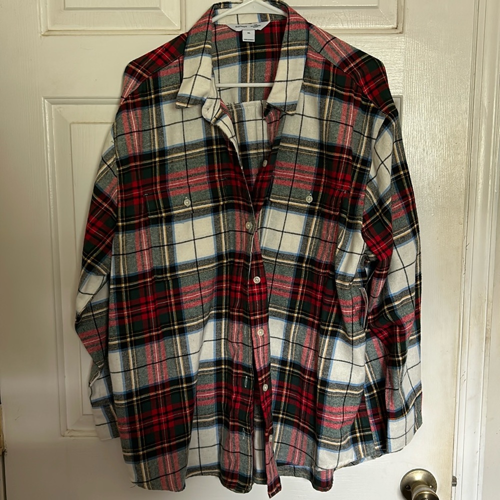 NWT Old Navy Flannel Button Down